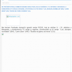 Infoprijedor - 3. FEDIS